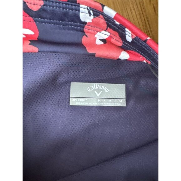 Callaway Women's Golf Skort TrueSculpt Opti-Dri Navy/Red/Wht Print Size M - Picture 5 of 6